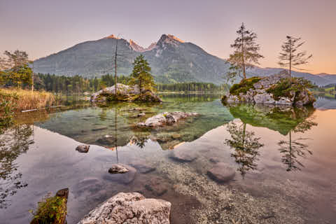 Gemeinde Ramsau Landkreis Berchtesgadener_Land Hintersee (Dirschl Johann) Deutschland BGL